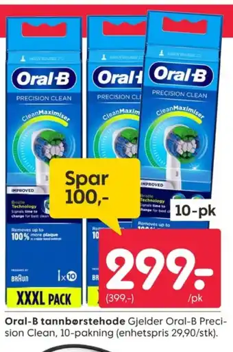 Rusta Braun oral-b børstehoder tilbud