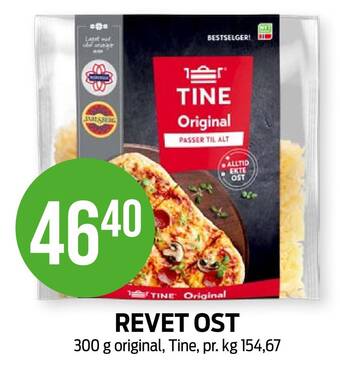Kiwi Revet ost tilbud