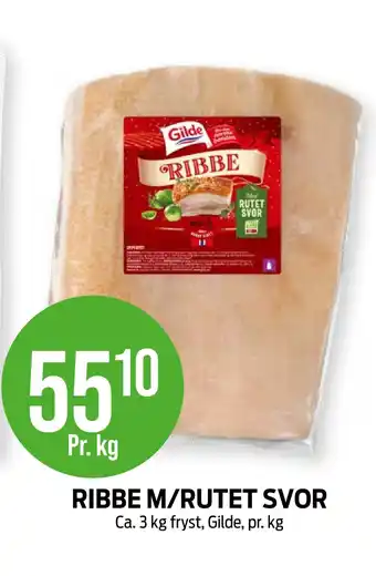 Kiwi Ribbe m/rutet svor tilbud