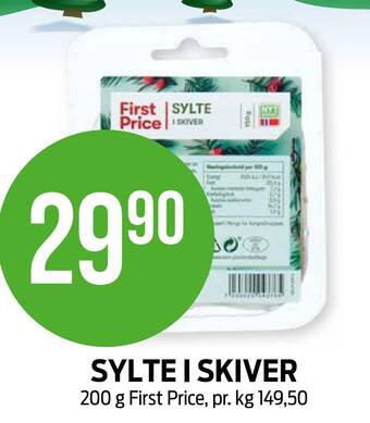 Kiwi Sylte i skiver tilbud