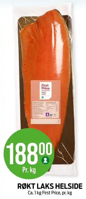 Kiwi Røkt laks helside tilbud