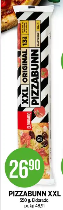 Kiwi Pizzabunn xxl tilbud