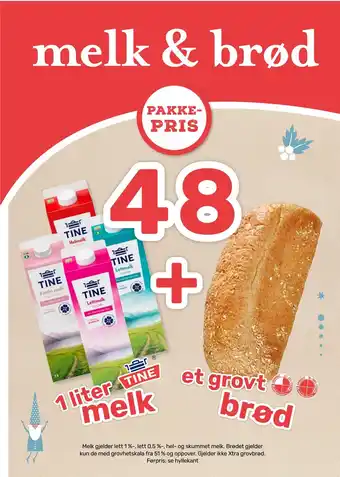 Matkroken Melk & brød tilbud