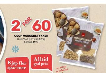 Matkroken Coop morgenstykker tilbud