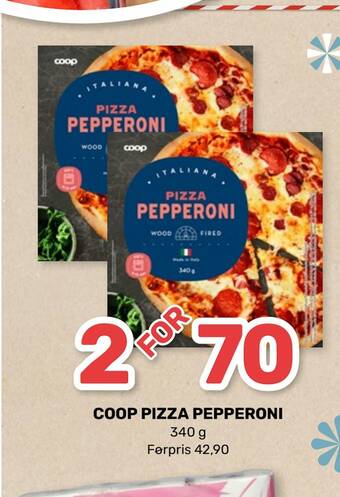 Matkroken Coop pizza pepperoni tilbud
