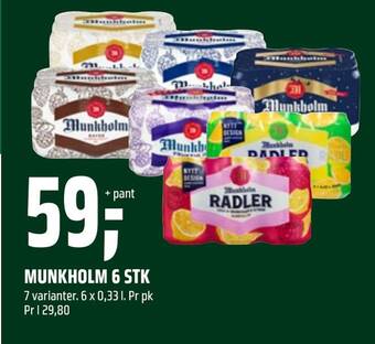 Coop Obs Munkholm 6 stk tilbud