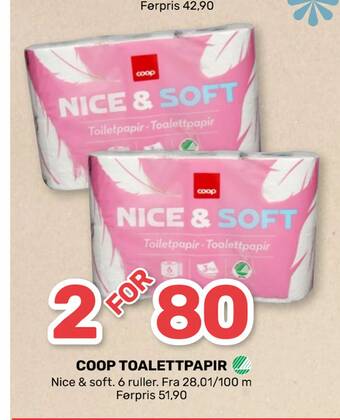 Coop Marked Coop toalettpapir tilbud
