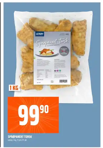 Coop Obs Sprøpanert torsk tilbud