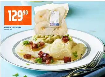 Coop Obs Lutefisk koteletter tilbud