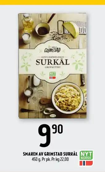 Coop Prix Smaken av grimstad surkål tilbud