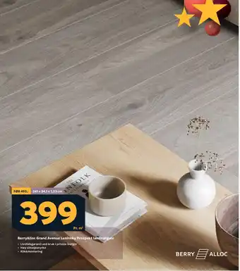 Megaflis BerryAlloc Grand Avenue Leninsky Prospekt laminatgulv tilbud