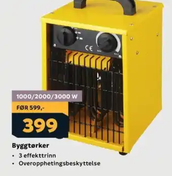 Megaflis Byggtørker tilbud