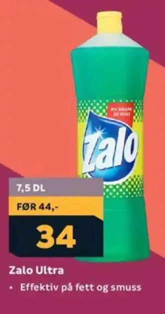 Megaflis Zalo Ultra tilbud