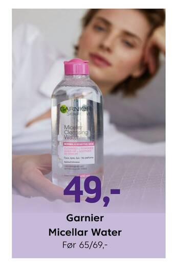 VITA Garnier micellar water tilbud