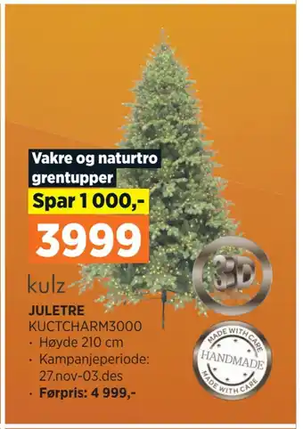 POWER Juletre tilbud