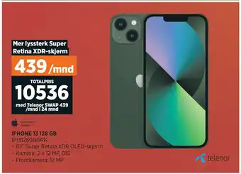 POWER Iphone 13 128 gb tilbud