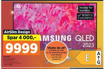 POWER Samsung 65 4k qled smart tv tq65q65cauxxc tilbud