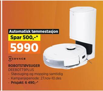 POWER Robotstøvsuger tilbud