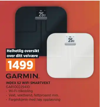 POWER Index s2 wifi smartvekt tilbud