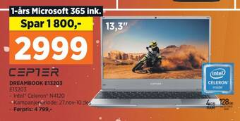 POWER Dreambook e13203 tilbud