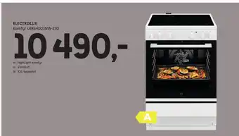 ELON Electrolux komfyr lkr64003nw-230 tilbud