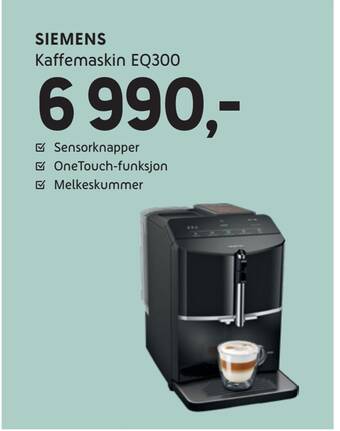 ELON Kaffemaskin eq300 tilbud