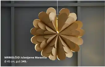 ELON Markslöjd julestjerne maravilla tilbud