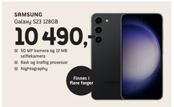 ELON Samsung galaxy s23 128gb tilbud