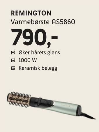 ELON Remington varmebørste as5860 tilbud