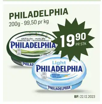 Holdbart Philadelphia tilbud