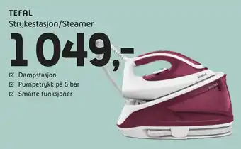 ELON Tefal strykestasjon/steamer tilbud