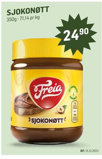 Holdbart Sjokonøtt tilbud