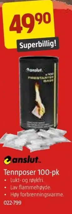 Jula Tennposer 100-pk tilbud