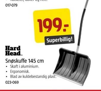 Jula Snøskuffe 145 cm tilbud