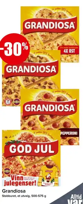 Spar Grandiosa tilbud