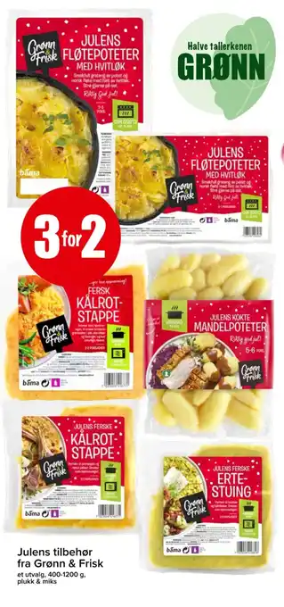 Spar Julens tilbehør fra Grønn & Frisk tilbud