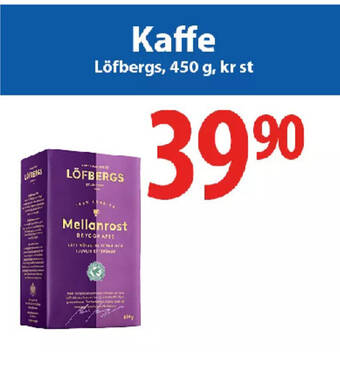 MaxiMat Charlottenberg Kaffe Löfbergs, 450 g tilbud