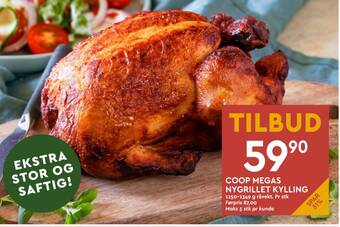 Coop Mega COOP MEGAS NYGRILLET KYLLING tilbud