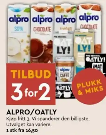 Coop Mega ALPRO/OATLY tilbud