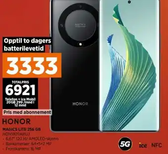 POWER HONOR MAGICS LITE 256 GB HON5109ARUJ tilbud