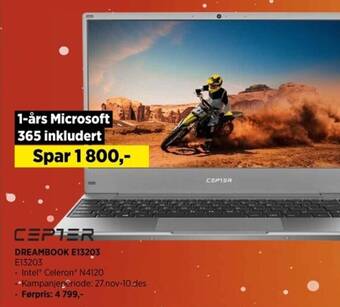 POWER DREAMBOOK E13203 tilbud