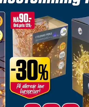 Europris Led-lys tilbud