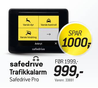 Thansen Trafikkalarm tilbud