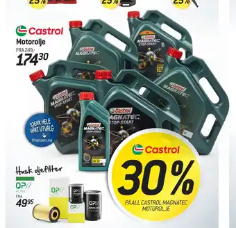 Thansen Motorolje tilbud