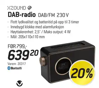 Thansen Dab-radio tilbud