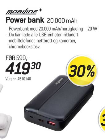 Thansen Power bank tilbud