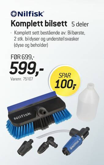 Thansen Komplett bilsett tilbud