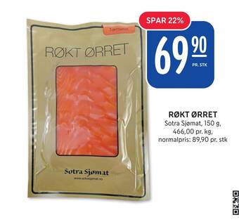 Rema 1000 Røkt ørret tilbud