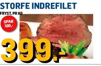 Price Lagerbutikk STORFE INDREFILET tilbud