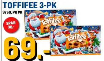 Price Lagerbutikk TOFFIFEE 3-PK tilbud